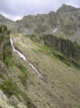 Водопад в истоках Тальменки